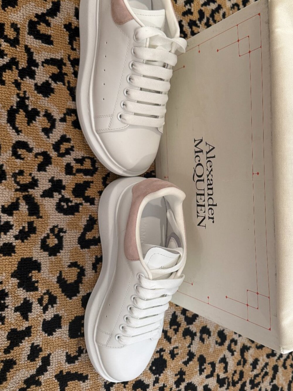 Alexander McQueen Women's Oversized Sneaker Size 41